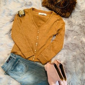 Heathered brown Zara Collection sweater